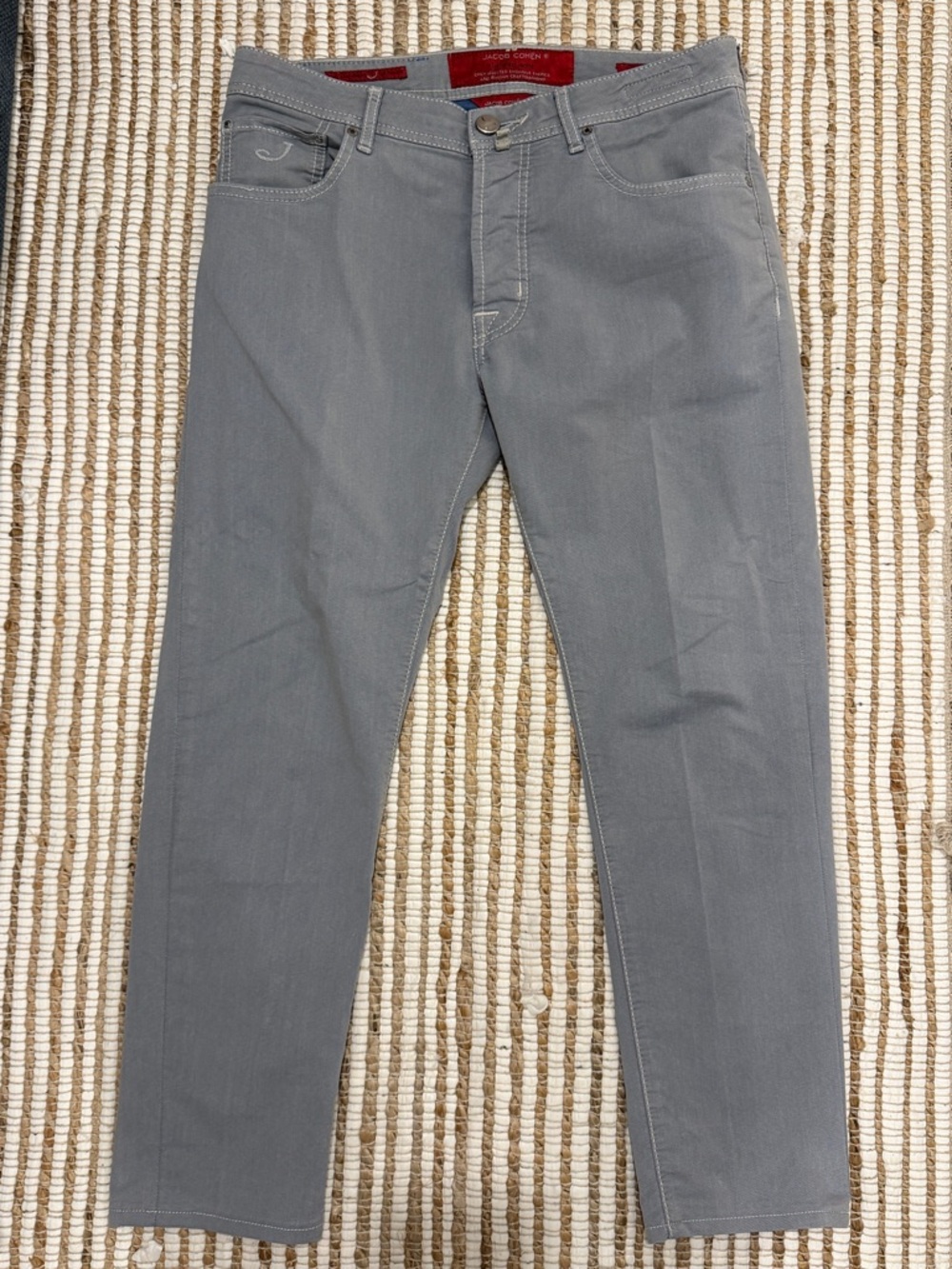 Jacob Cohen Slim Straight Jeans in Gray